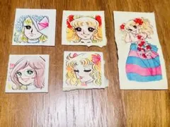 キャンディキャンディシール5枚セット