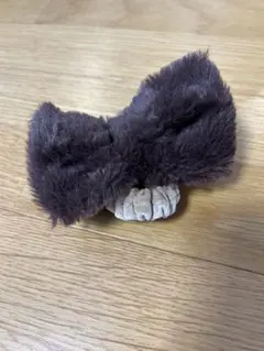 ファーリボン ヘアバンド ベビー après les cours