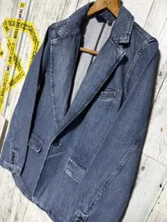 オールドギャップ デニム ブレザー テーラード 1ボタン grunge 美品