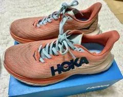 HOKA Mach 5 オレンジ　ランニングシューズ