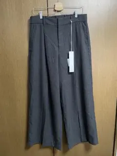 WYM BREEZE TWEED DEEP TUCK BAGGY SLACKSのサムネイル