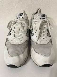 New Balance 580 ニューバランス 白 グレー スニーカー