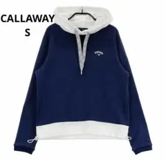 CALLAWAYキャロウェイ スウェットパーカーネイビーゴルフウェア レディース