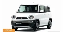 ハスラー MR52S/MR92S フロントバンパー 純正 グリル付フォグ付 良品