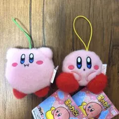 新品　星のカービィ ふわもこワッペンマスコット 2点