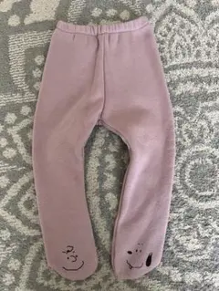 スヌーピー　チャーリーブラウン　厚手タイツ　レギンス