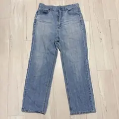 GU デニムパンツ ストレートデニムパンツ XL