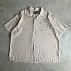 90s ラルフコールドウェル ベージュサイズLシルク混 - メルカリ