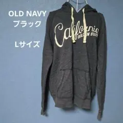 ブラック OLD NAVY パーカー ロゴ おしゃれ レディース メンズ