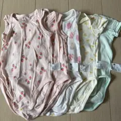 UNIQLO ベビー メッシュ ボディスーツ　肌着 5枚セット