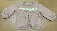 ブランシェス 花柄トレーナー 80cm