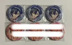 にじさんじ ぎゃうるふ グリッター缶バッジ 小柳ロウ ぎゃうver