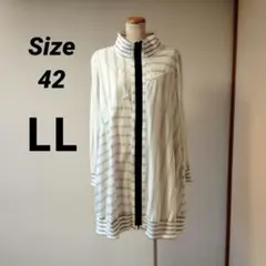 E-clat Eternally Blaze ゆったりサイズ　スプリングアウター