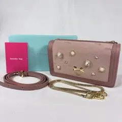 Samantha Vega サマンサベガ ショルダーバッグ ウォレット ピンク