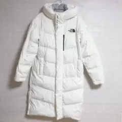 韓国限定 ノースフェイス ロングダウンコート XS 白 S-2