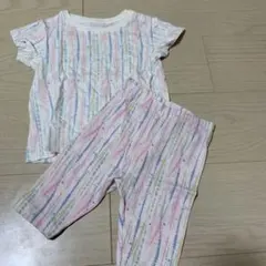 UNIQLO2点セット☆80cm ミッキーTシャツ＆5分丈レギンスセット