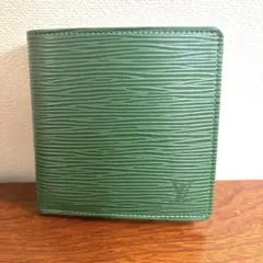 ルイヴィトン エピ 財布 グリーン 緑 マルコ カルトクレディモネ
