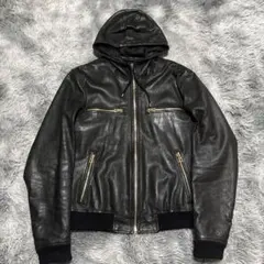 希少 DOLCE&GABBANA Leather jacketのサムネイル
