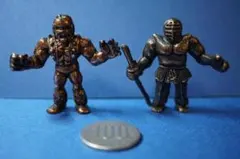ネプチューンマンとビッグ・ザ・武道　金属製　キンケシ、キン消し、ダイキャストのサムネイル
