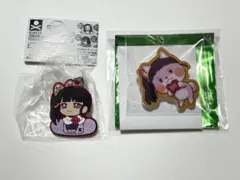 鬼滅の刃 栗花落カナヲ　バレンタイン　アニマルバッジ　ばんちょうこうヘアクリップ