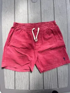 Tony TaizSun コーデュロイショーツ レッド Lサイズ イージーパンツ