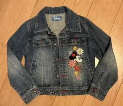 Disney ミッキーマウス デニムジャケット 140cm