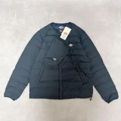 新品タグ付◇DANTONインナーダウン クルーネックジャケット◇ダークネイビーM