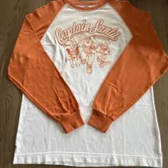 Captain Santa ラグラン ロングTシャツ オレンジのサムネイル