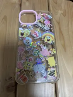 スキニーディップ　スポンジボブ iPhone14 スマホケース