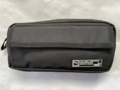 PUMA ブラック 筆箱　ペンケース　ナイロン製