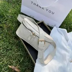 レディース バッグ 鞄 ボディーバッッグ きれいめ レザー ウエストバッグ