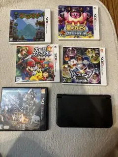 ニンテンドー3DS LLとゲームソフト5本セット