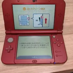 【動作品】Newニンテンドー3DSLL 本体メタリックレッド