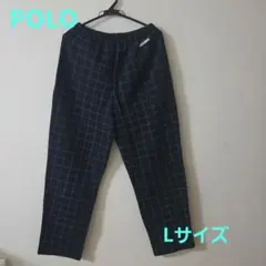 POLO チェック パジャマ ズボン　Lサイズ