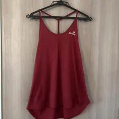 JAZZERCISE バーガンディ タンクトップ