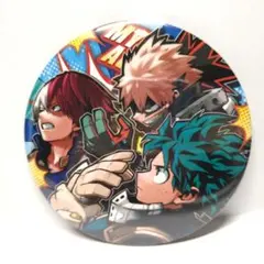 僕のヒーローアカデミア 缶バッジ 緑谷出久 爆豪勝己 轟焦凍