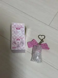 チャーミーキティ リボン付きキーホルダー