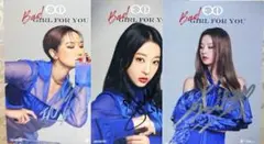 EXID ヘリン ソルジ エル 直筆 サイン 入り ポストカード 이엑스아이디