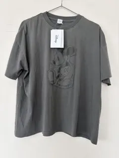 Disney ミッキーマウス 半袖Tシャツ グレーのサムネイル