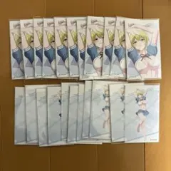 魔都精兵のスレイブ エウレカくじ 制服風水着 カレンダー出雲天花 22枚セット