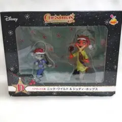 ハッピーくじ クリスマスオーナメント ディズニー ズートピア D ペアボックス賞