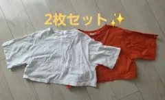 samansamos2 サマンサモスモス　クロップドTシャツ 半袖 2枚セットのサムネイル