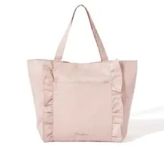 【新品タグ付き】Francfranc ロゴ レジャーバッグ フリル ピンク