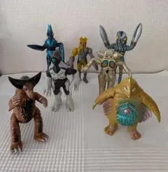 ウルトラマン怪獣　ソフビ　フィギュア　7本まとめ売り