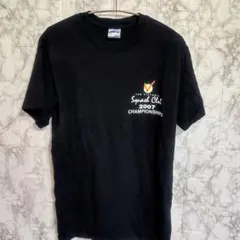 【US古着】GILDAN 2007年 大会記念 Tシャツ スカッシュ 企業ロゴ