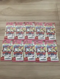 とびだせ どうぶつの森amiibo+カード サンリオキャラクターズコラボ １０枚