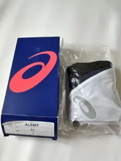 白アシ【ハイドロCD】ASICS ALS85T Mサイズ 競泳水着 アシックス