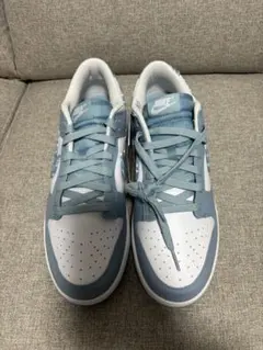 Nike Dunk Low ESS DH4401-101 ホワイト/ブルー