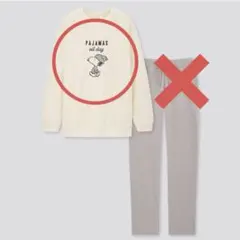 【ユニクロ 】スヌーピー ピーナッツホリデーコレクション フリース上のみ