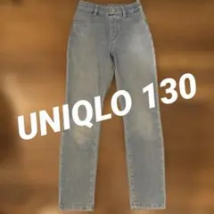 UNIQLO ユニクロ キッズ服 ボトムス デニムパンツ 長ズボン130